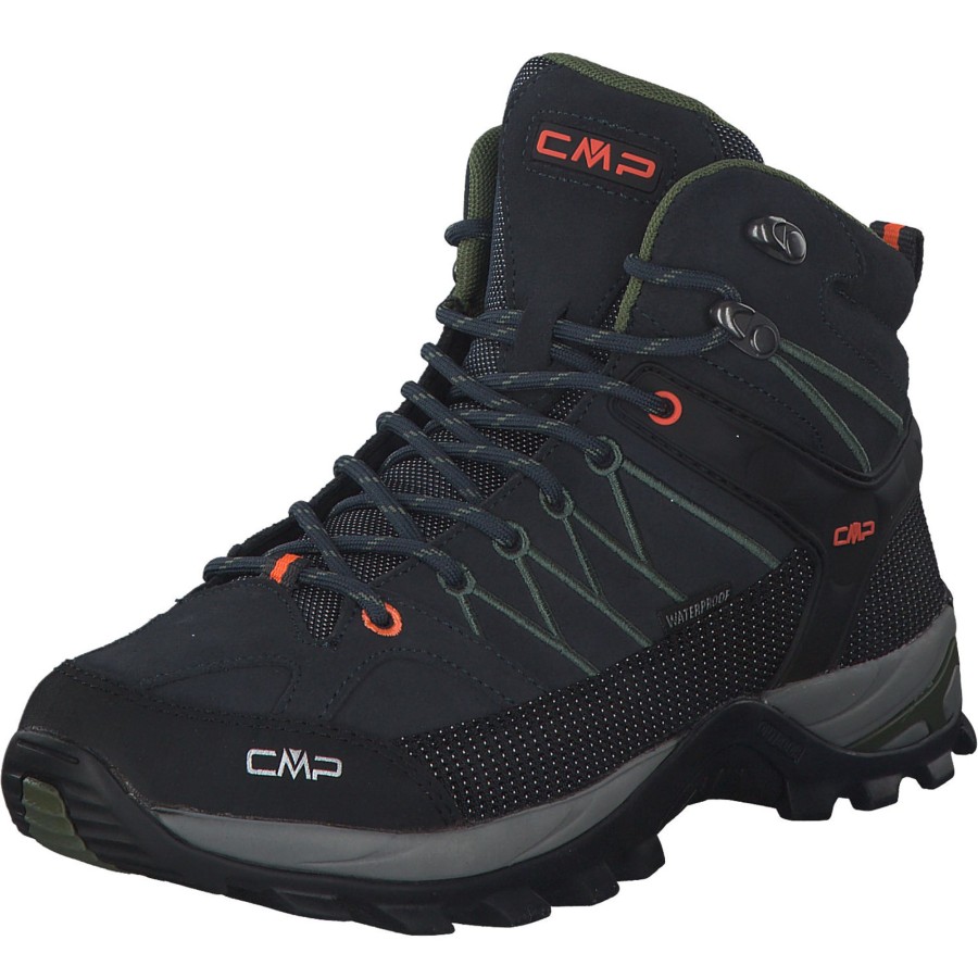 Herren CMP | Cmp Rigel Mid 3Q12947, Trekkingschuhe, Herren, Grau (Anthracite-Torba)