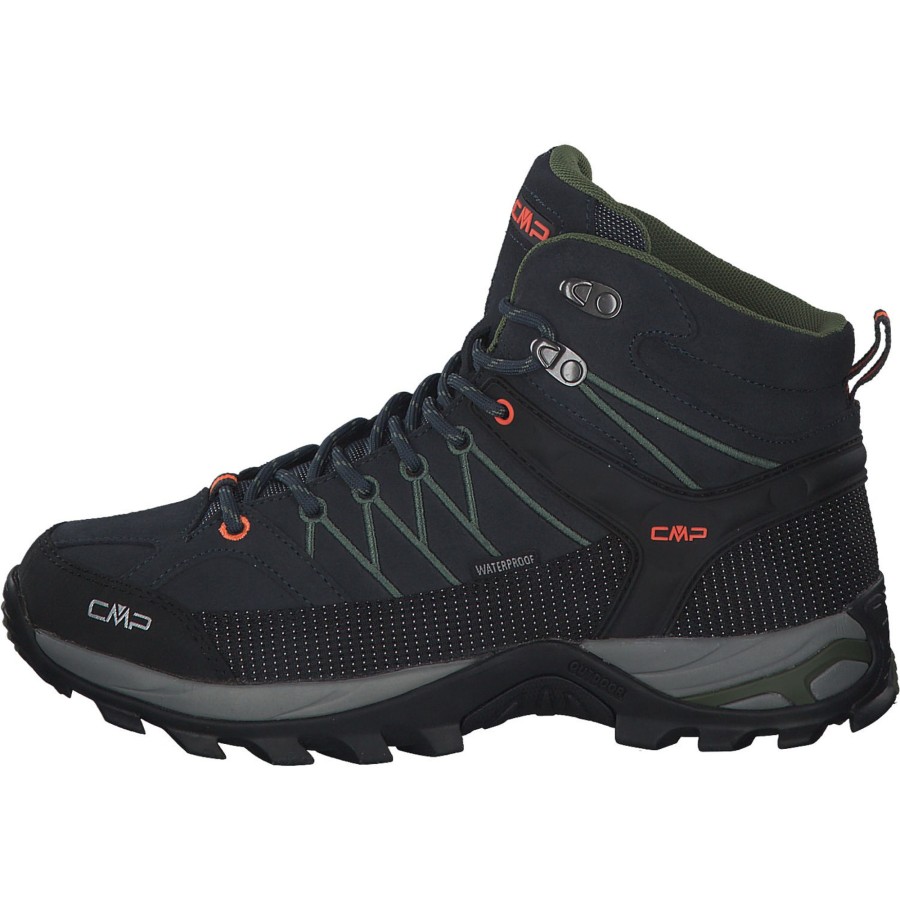 Herren CMP | Cmp Rigel Mid 3Q12947, Trekkingschuhe, Herren, Grau (Anthracite-Torba)