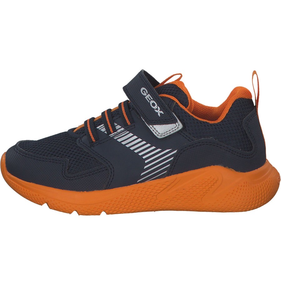 Kinder Geox | Geox J26Gba, Sneakers Low, Kinder, Navy/Orange