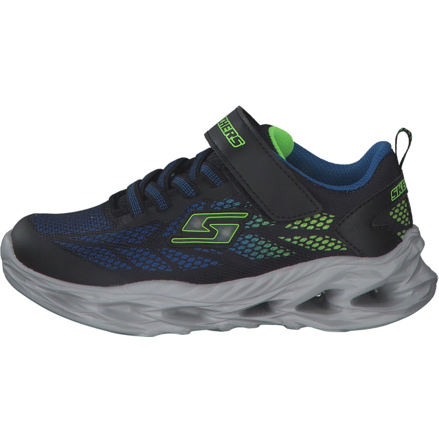 Kinder Skechers | Skechers 400030L, Sneakers Low, Kinder, Black/Blue