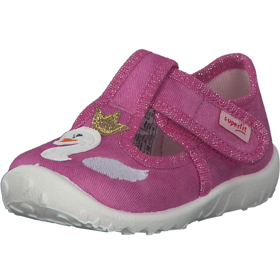 Kinder Superfit | Superfit Spotty 09256, Hausschuhe, Kinder, Rosa