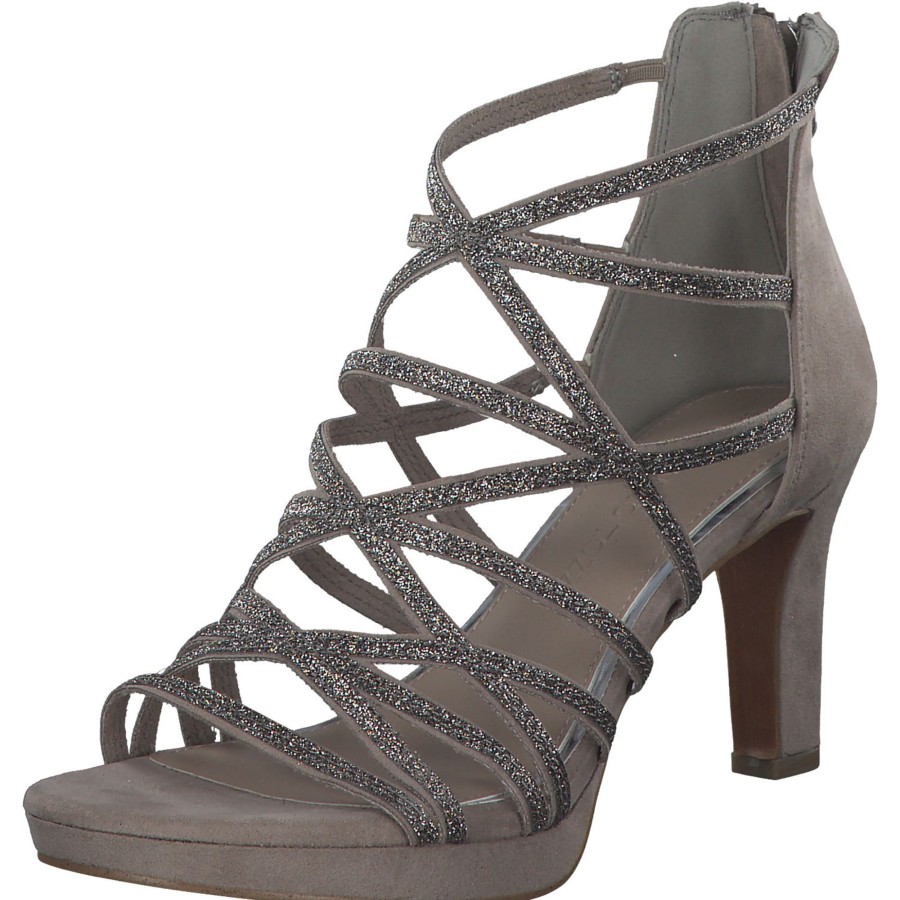 Damen Marco Tozzi | Marco Tozzi 28373, Sling-Pumps, Damen, Taupe Comb